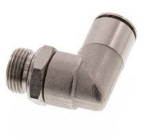 Codo de 90 grados 12mm x G3/8'' con rosca macho Latón NBR Giratorio