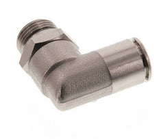 Codo de 90 grados 12mm x G3/8'' con rosca macho Latón NBR Giratorio