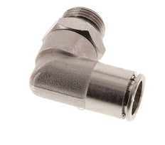 Codo de 90 grados 12mm x G3/8'' con rosca macho Latón NBR Giratorio