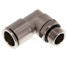 Codo de 90 grados 14mm x G3/8'' con rosca macho Latón NBR Giratorio