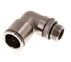 Racor de 16mm x G3/8'' 90deg con rosca macho Latón NBR Giratorio