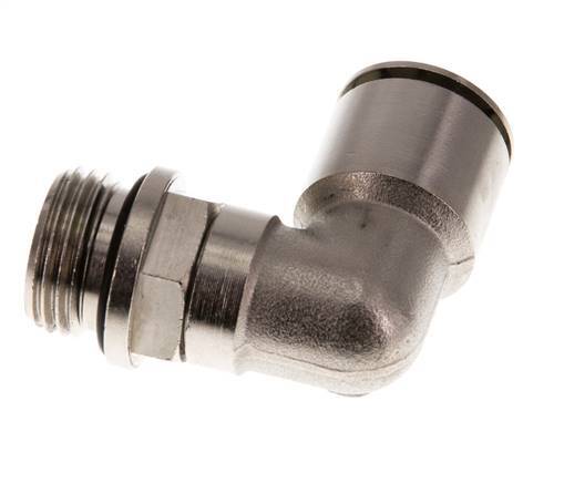 Racor de 16mm x G1/2'' 90deg con rosca macho Latón NBR Giratorio