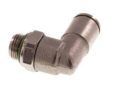 Codo de 90 grados 6mm x G1/8'' con rosca macho de latón FKM giratorio [2 piezas]