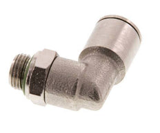 Codo de 90 grados de 8mm x G1/8'' con rosca macho de latón FKM giratorio [2 piezas]