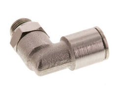 Codo de 90 grados de 8mm x G1/8'' con rosca macho de latón FKM giratorio [2 piezas]