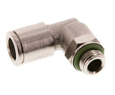 Codo de 90 grados de 8mm x G1/8'' con rosca macho de latón FKM giratorio [2 piezas]