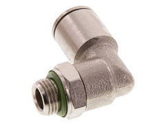 Codo de 90 grados de 8mm x G1/8'' con rosca macho de latón FKM giratorio [2 piezas]