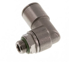 Codo de 90 grados 10mm x G1/8'' con rosca macho Latón FKM Giratorio