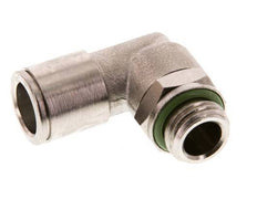 Codo de 90 grados 10mm x G1/4'' con rosca macho Latón FKM Giratorio