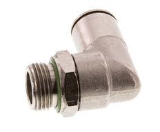 Codo de 90 grados 12mm x G3/8'' con rosca macho Latón FKM Giratorio