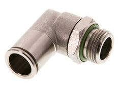 Codo de 90 grados 12mm x G3/8'' con rosca macho Latón FKM Giratorio
