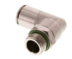 Codo de 90 grados 12mm x G3/8'' con rosca macho Latón FKM Giratorio