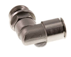 Codo de 90 grados 14mm x G1/2'' con rosca macho Latón FKM Giratorio