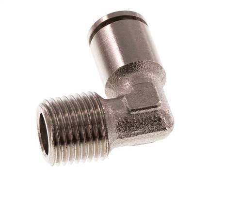 Codo de 4mm x R1/8'' de 90 grados con rosca macho de latón NBR [2 piezas]