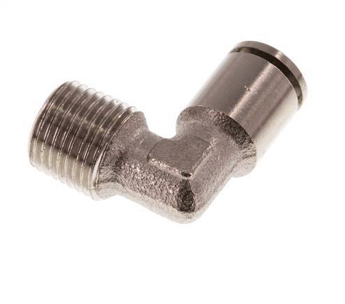 Codo de 4mm x R1/8'' de 90 grados con rosca macho de latón NBR [2 piezas]