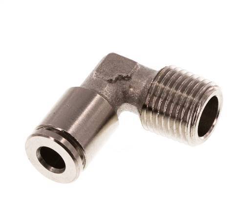 Codo de 4mm x R1/8'' de 90 grados con rosca macho de latón NBR [2 piezas]