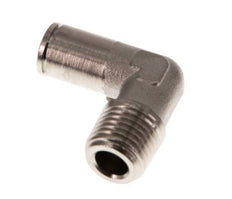 Codo de 6mm x R1/4'' de 90 grados con rosca macho de latón NBR [2 piezas]