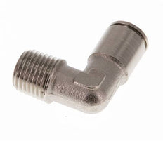 Codo de 90 grados de 8mm x R1/4'' con rosca macho de latón NBR [2 piezas]