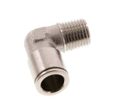Codo de 90 grados de 10mm x R1/4'' con rosca macho de latón NBR [2 piezas]