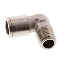 Codo de 90 grados de 10mm x R1/4'' con rosca macho de latón NBR [2 piezas]