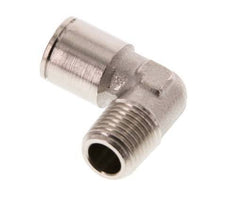 Codo de 90 grados de 10mm x R1/4'' con rosca macho de latón NBR [2 piezas]