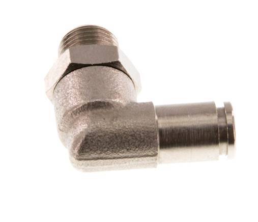 Codo de 90 grados 4mm x R1/8'' con rosca macho latón NBR giratorio [2 piezas]