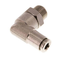 Codo de 90 grados 4mm x R1/8'' con rosca macho latón NBR giratorio [2 piezas]