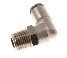 Codo de 90 grados 6mm x R1/4'' con rosca macho latón NBR giratorio [2 piezas]