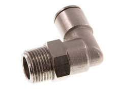 Codo de 90 grados 10mm x R3/8'' con rosca macho Latón NBR Giratorio