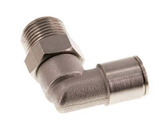 Codo de 90 grados 10mm x R3/8'' con rosca macho Latón NBR Giratorio
