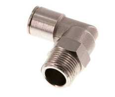Codo de 90 grados 10mm x R3/8'' con rosca macho Latón NBR Giratorio