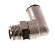 Codo de 90 grados 12mm x R3/8'' con rosca macho Latón NBR Giratorio