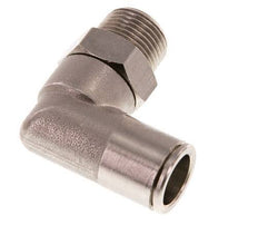 Codo de 90 grados 12mm x R3/8'' con rosca macho Latón NBR Giratorio