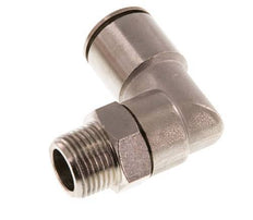 Codo de 90 grados 14mm x R3/8'' con rosca macho Latón NBR Giratorio