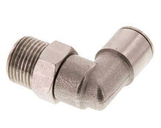 Codo de 90 grados 10mm x R3/8'' con rosca macho latón FKM giratorio