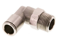 Codo de 90 grados 10mm x R3/8'' con rosca macho latón FKM giratorio