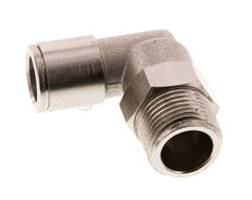 Codo de 90 grados 10mm x R3/8'' con rosca macho latón FKM giratorio