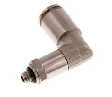 Codo de 6mm x M 5 90deg con rosca macho Latón NBR Manguito largo Giratorio
