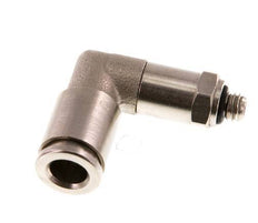 Codo de 6mm x M 5 90deg con rosca macho Latón NBR Manguito largo Giratorio