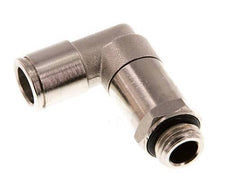 Codo de 90 grados 10mm x G1/4'' con rosca macho Latón NBR Manguito largo giratorio