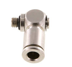 Codo de 5mm x M 5 90deg Racor en L con rosca macho Latón NBR Giratorio