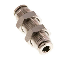 Racor de 4 mm de latón NBR Bulkhead [2 piezas]