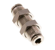 Racor de 4 mm de latón NBR Bulkhead [2 piezas]