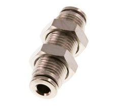 Racor de 4 mm de latón NBR Bulkhead [2 piezas]