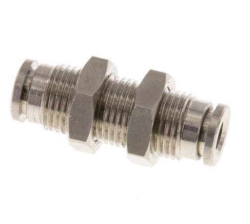 Racor de 5 mm de latón NBR Bulkhead