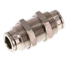 Racor rápido de 8 mm Pasamuros de latón NBR