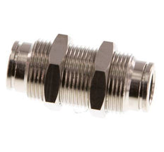 Racor rápido de 8 mm Pasamuros de latón NBR