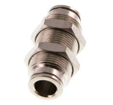 Racor rápido de 8 mm Pasamuros de latón NBR
