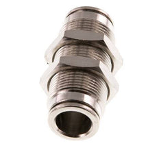 Racor rápido de 10 mm Pasamuros de latón NBR