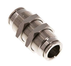 Racor rápido de 10 mm Pasamuros de latón NBR